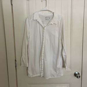 ASOS Long Sleeve White Button Down Shirt